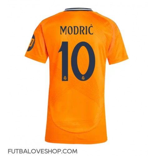 Dres Real Madrid Luka Modric #10 Preč pre Ženy 2024-25 Krátky Rukáv